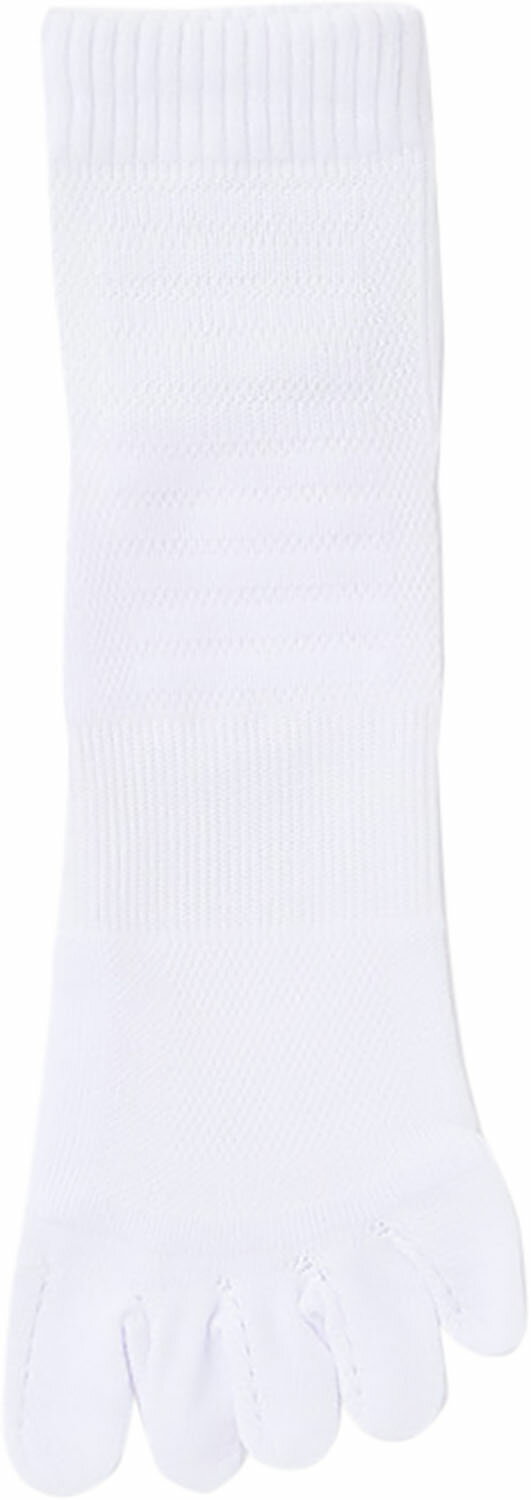 楽天カジュアルアスリート【12/3 20時から全品3％OFFクーポン&Pアップ】 ファイテン Phiten スポーツソックス 5本指 セミロング 2足組 ホワイト 27～29cm AL945075
