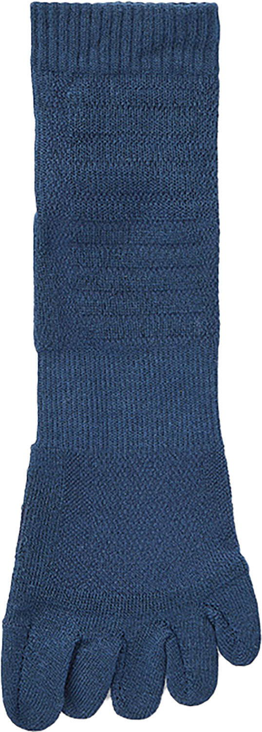 楽天カジュアルアスリート【12/3 20時から全品3％OFFクーポン&Pアップ】 ファイテン Phiten スポーツソックス 5本指 セミロング 2足組 ネイビー 25～27cm AL945173