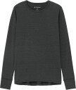 【7/1はポイント10倍】 シースリーフィット C3fit ウールクルーロングスリーブ GCW84435
