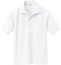 【7/18は全品5%OFFクーポン&P10倍】 アイトス AITOZ 吸汗速乾 クールコンフォート 半袖ポロシャツ トップス メッシュ カラバリ豊富 屋外 野外 イベント ボランティア メンズ 男性用 レディース 女性用 大人用 105795L