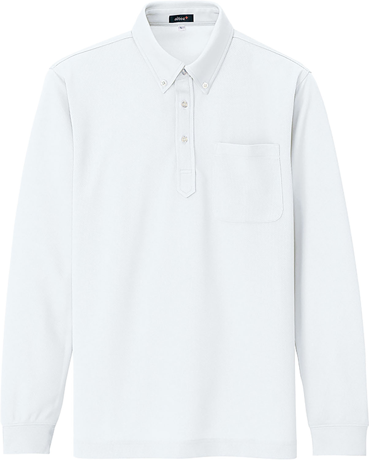 【11/30から全品3%OFFクーポン 先着100回&P10倍】 アイトス AITOZ 吸汗速乾 クールコンフォート 長袖ボタンダウンポロシャツ カラバリ豊富 ...