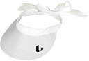 【9/19 20時から全品4%OFFクーポン&P10倍】 ルーセント LUCENT テニス LADIES リボンバイザー XLE3510