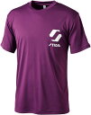 【8/20はポイント10倍】 スティガ STIGA 卓球 STIGA ロゴ T シャツ JP-II パープル SS 1840360403