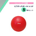【9/18は全品4%OFFクーポン&P10倍】 トーエイライト TOEI LIGHT ピラティスボール200 レッド 5球セット 学校 体育 器具 部活 クラブ スクール バランス 体幹 トレーニング フィットネス 介護 リハビリ 柔軟性 弾力性 H9345RS5
