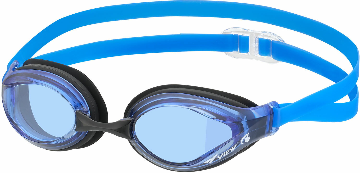 【11/25は全品4%OFFクーポン 先着200回&P10倍】 ビュー VIEW スイミング 小学生用 レーシング 競泳 スイミング ゴーグル TRY トライ ...