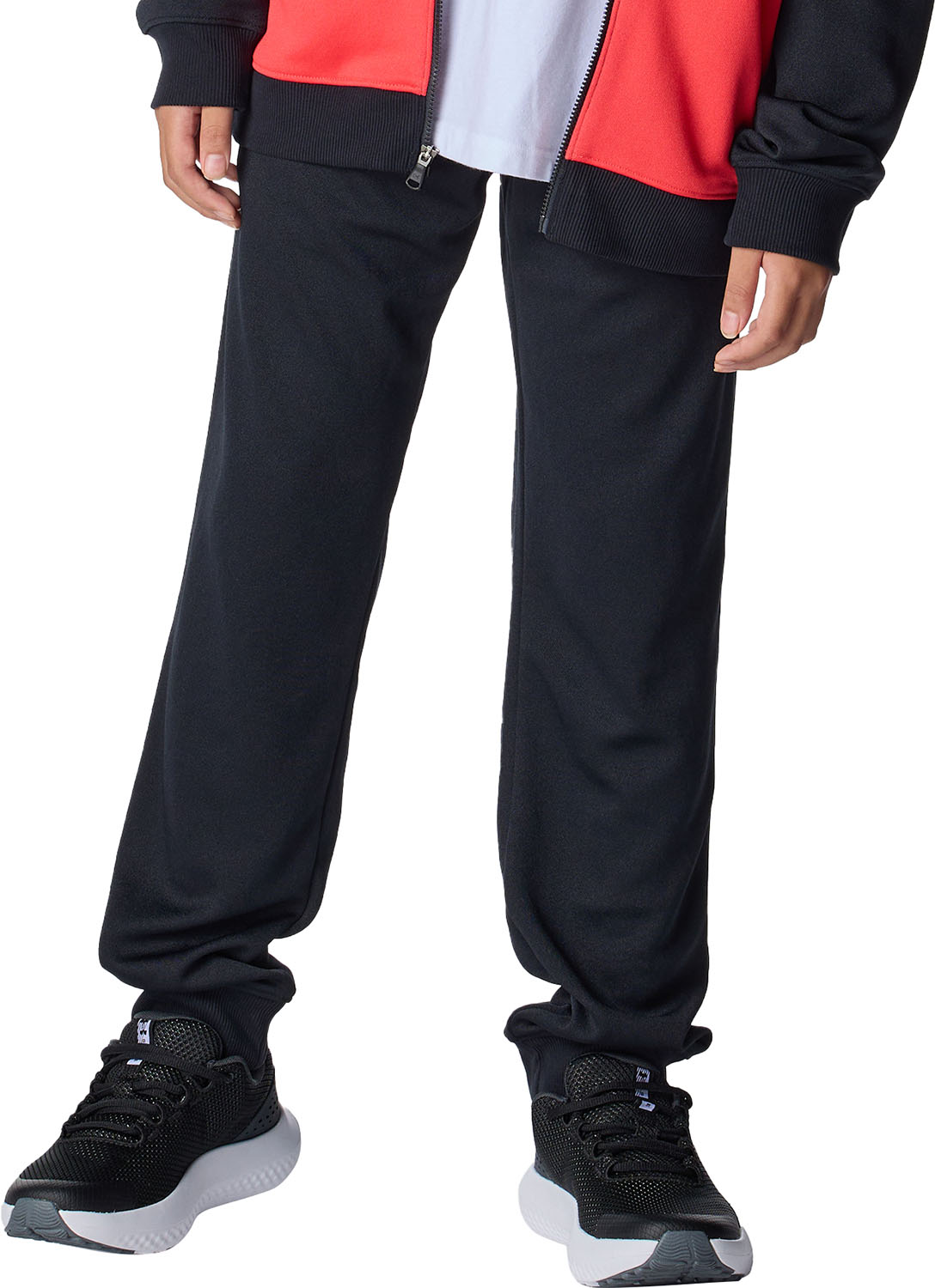 【11/30から全品3%OFFクーポン 先着100回&P10倍】 アンダーアーマー UNDER ARMOUR UA TRACK PANTS ロングパンツ 子供 ジュニア 長ズボン 吸汗 運動 トレーニング クラブ ドライ 練習着 ジャージ シンプル 裾リブ 6007824