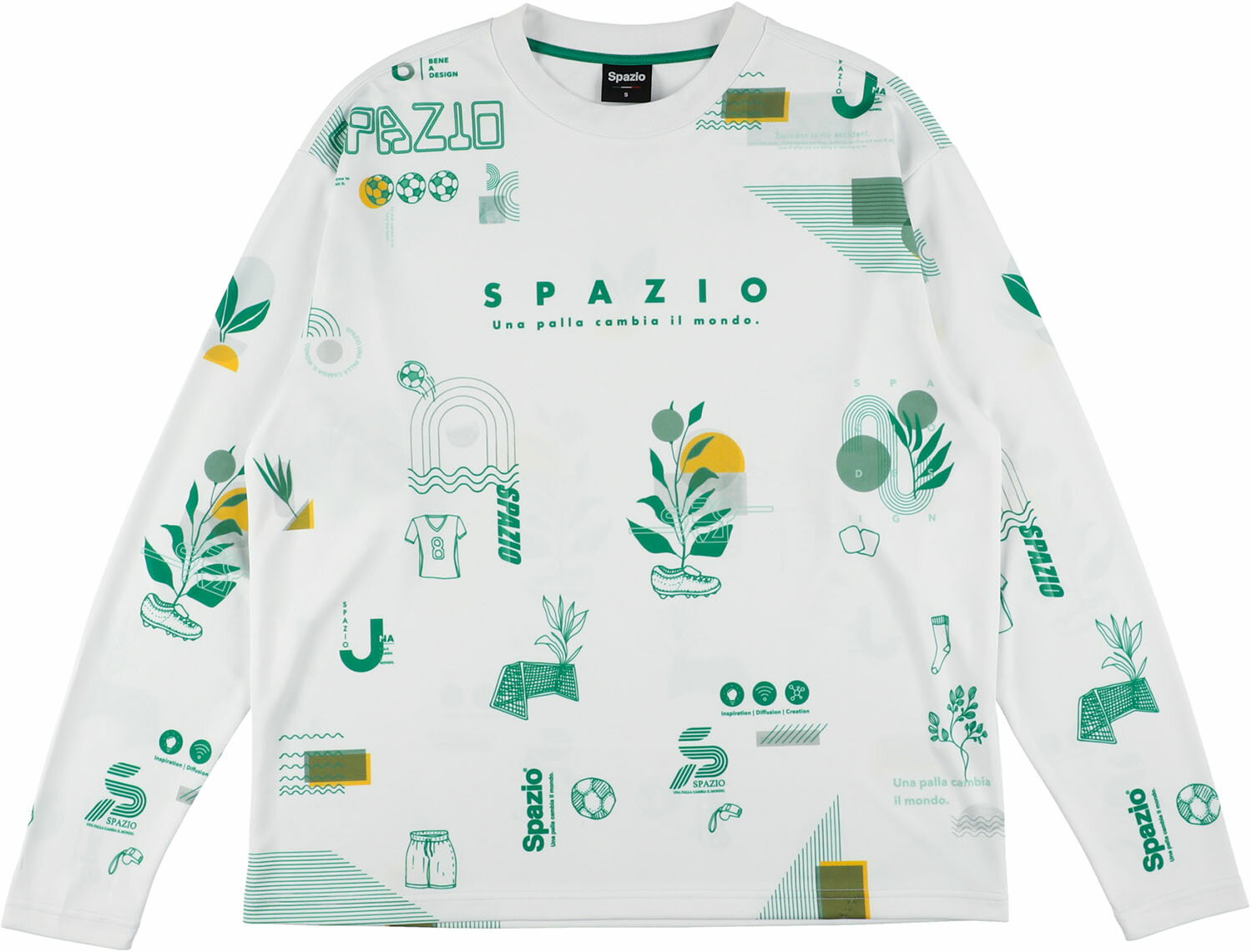 【12/3 20時から全品3%OFFクーポン&Pアップ】 スパッツィオ Spazio フットサル オーバーサイズロンプラ GE1128