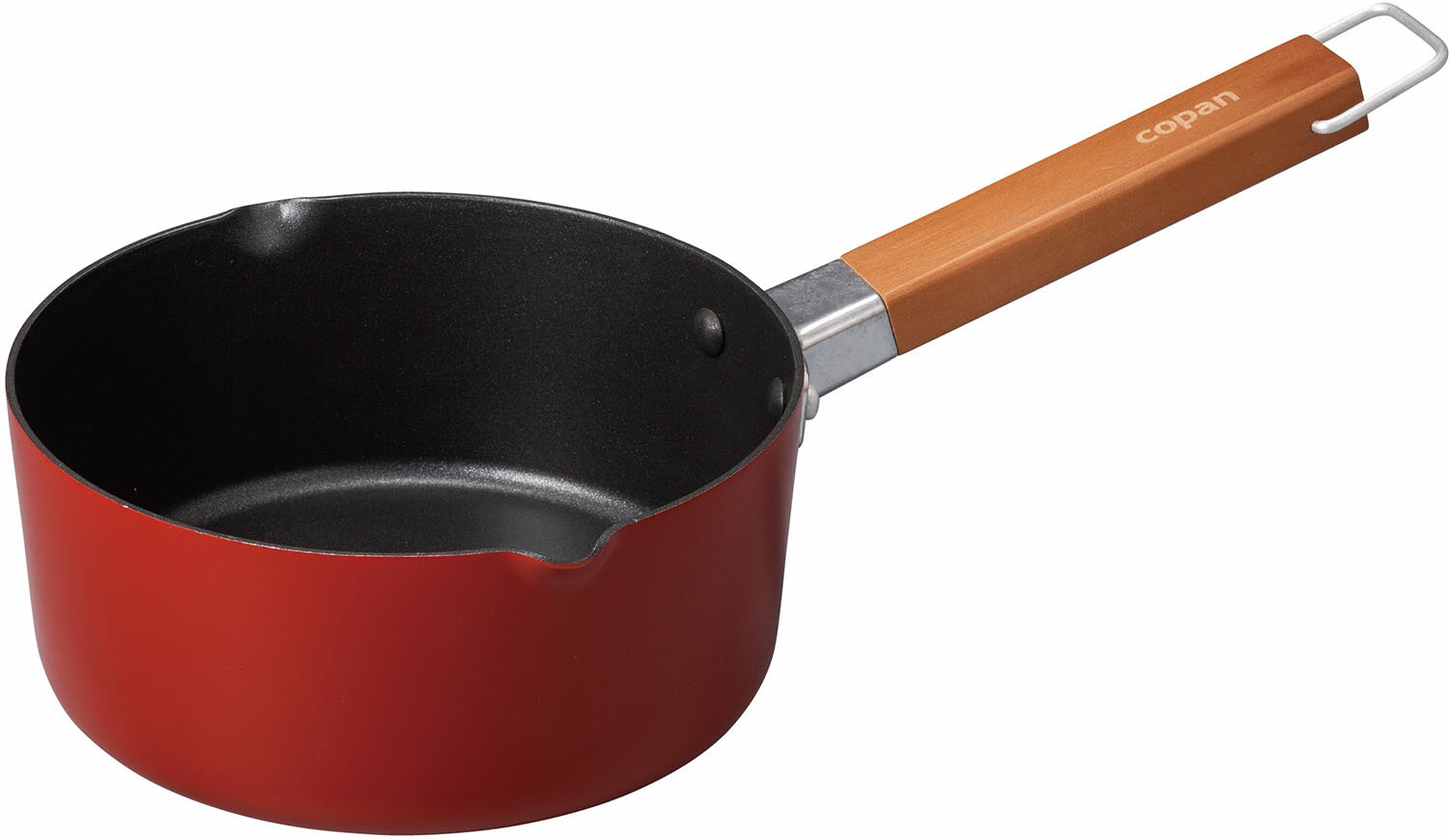 【12/3 20時から全品3%OFFクーポン&Pアップ】 コパン copan アウトドア IH対応ちょこっとミルクパン16cmトマト 片手鍋 調理器具 クッカー ミニサイズ 小型 コンパクト 両側注ぎ口 料理 クッキング 時短 キッチン 朝食 軽食 868538