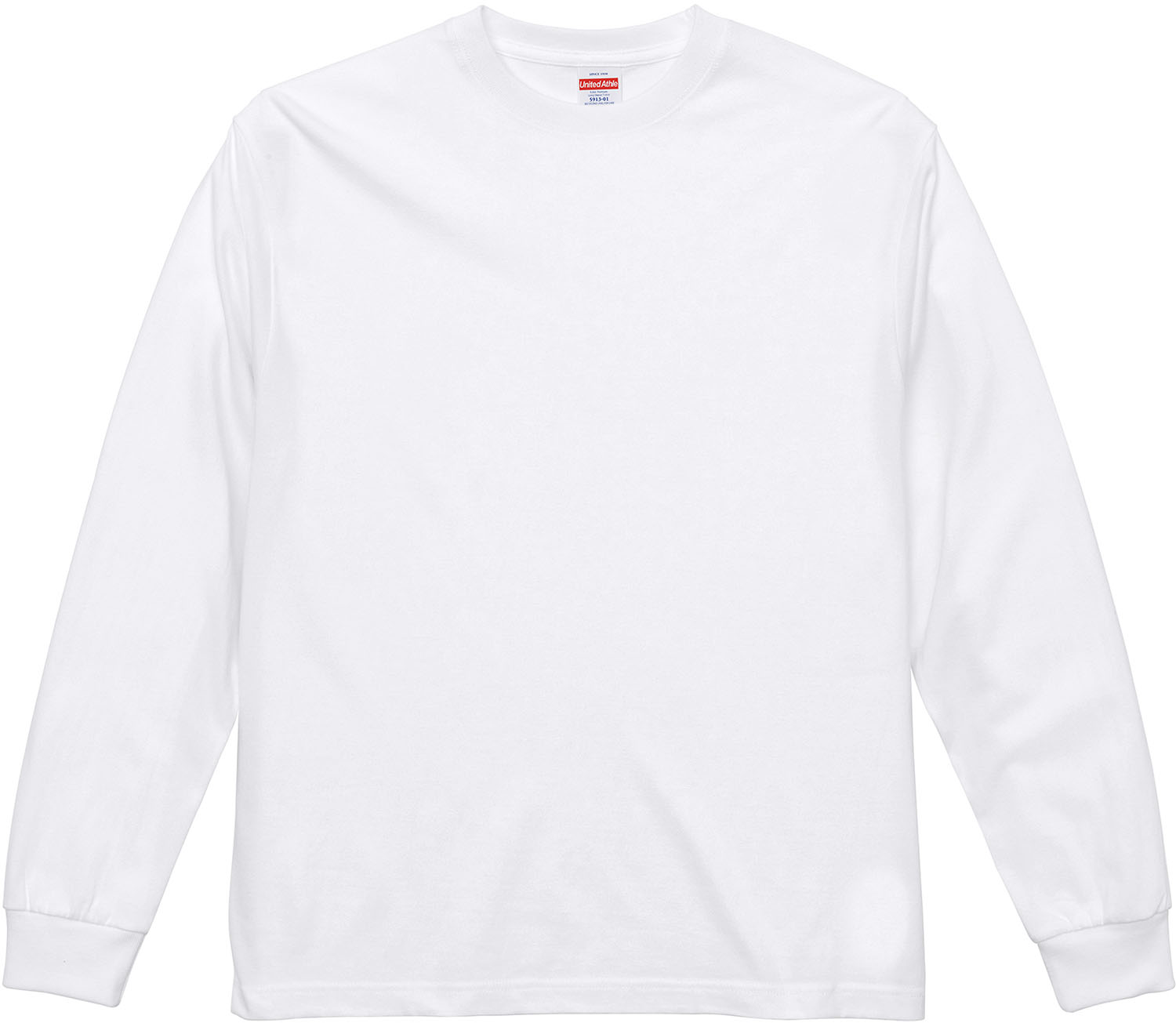 【11/20は全品4%OFFクーポン 先着200回&Pアップ】 ユナイテッドアスレ UnitedAthle 6.2 オンス プレミアム ロングスリーブ T シャツ 2.1 インチリブ 591301