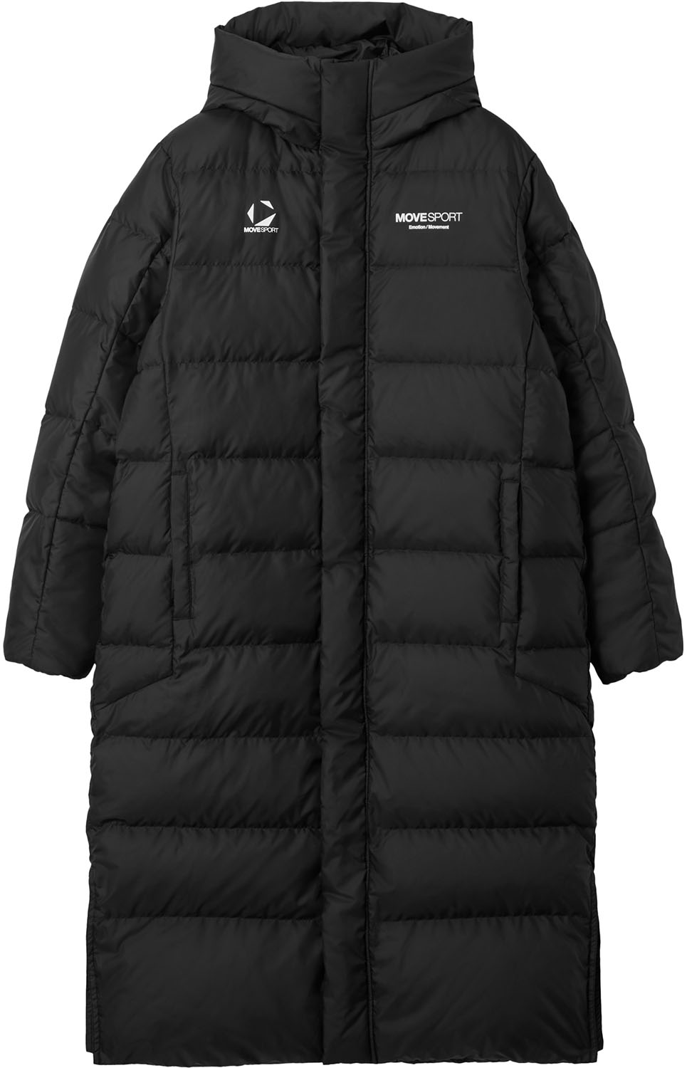 【11/27 2時までMAX1万円OFFクーポン&Pアップ】 ムーブスポーツ MOVESPORT ロングダウンコート メンズ 男性 グランドコート ジャケット アウター 上着 防寒 防風 保温 撥水 軽量 快適 練習 トレーニング 移動 観戦 部活動 クラブ ST5FDJ00M