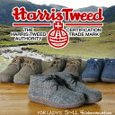 【送料無料】Harris Tweed ハリスツイード 王室 デザート ムートンブーツ レディース 黒 人気 カジュアルシューズ ショートブーツ ボア/ファーブーツ レースアップ ブーツ 靴 tk29147