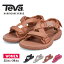 TEVA テバ ハリケーン バージ Hurricane Verge サンダル レディース ストラップ スポーツサンダル アウトドア キャンプ 黒 ブラック グレー ピンク スポサン 軽量 リゾート 歩きやすい ぺたんこ フラット バックストラップ 脱げない 走れる 軽い 1121535 送料無料