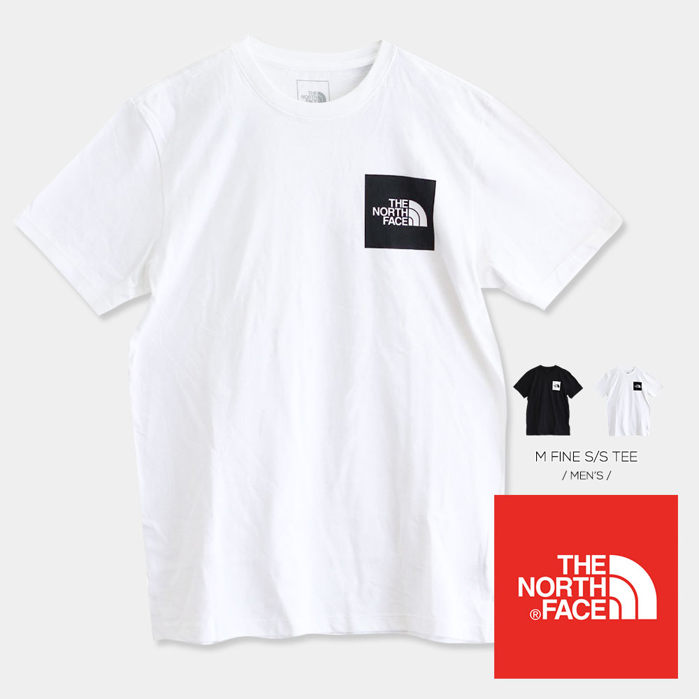ノースフェイス 半袖 tシャツ シンプル ドーム クルーネック 丸首 メンズ ロゴ プリント ワンポイント アウトドア ストリート ブランド THE NORTH FACE プレゼント ギフト おしゃれ 人気 白 ホワイト M FINE S/S TEEのサムネイル
