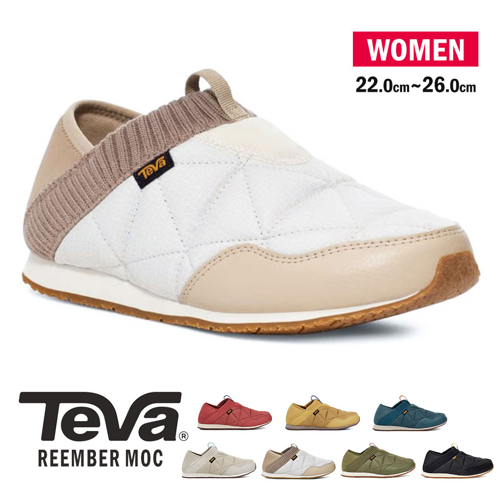 【Fashion THE SALE】 teva モックシューズ レディース 撥水加工 2way かかとが踏める サボサンダル クロッグシューズ キャンプシューズ アウトドア 冬 秋 裏起毛 暖かい スリッポン レディース TEVA REEMBER MOC テバ リエンバー モック レディース 1125471