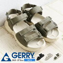 gerry スポーツサンダル 厚底 メンズ サンダル アウトドア スポサン ストラップ バックベルト 脱げにくい 厚底サンダル 男性用 歩きやすい 軽量 春夏 ...