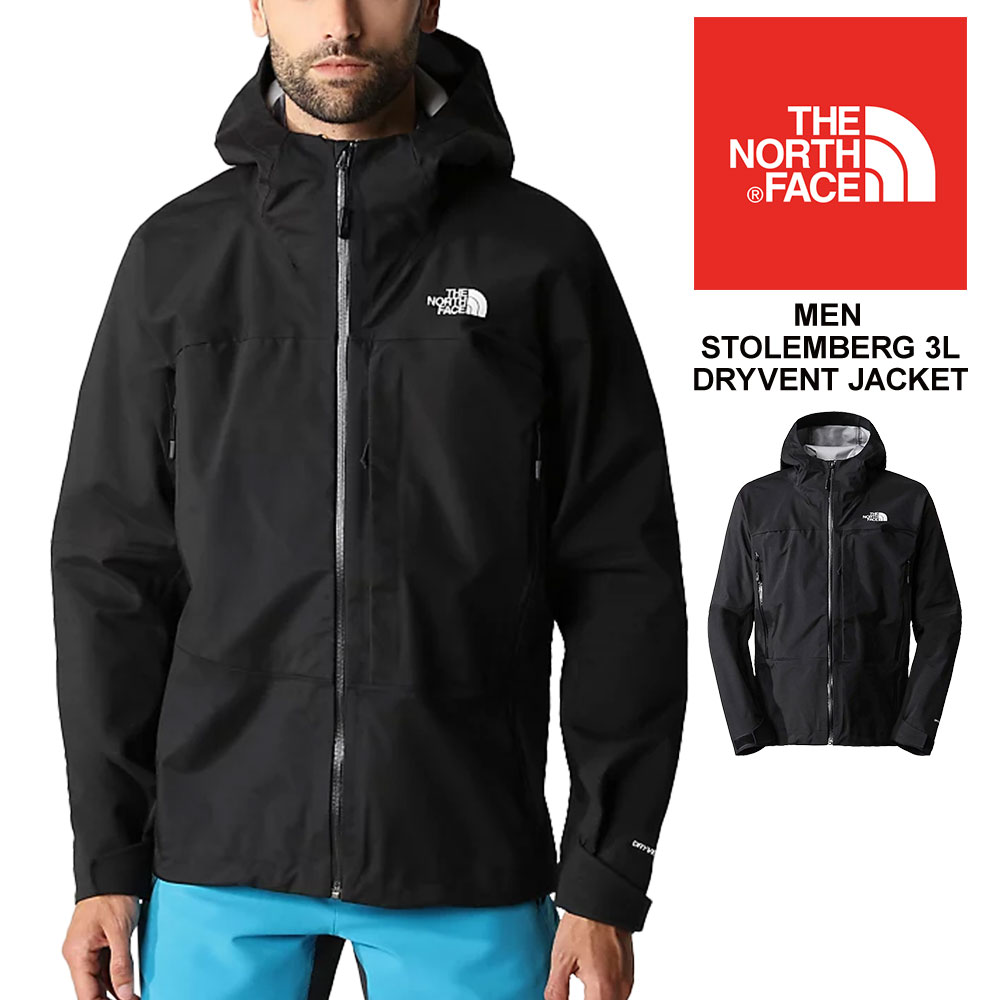 THE NORTH FACE ザノースフェイス ジャケット メンズ 完全防水 通気 防風 アウトドア キャンプ トレッキング 山登り 登山 黒 ブラック M STOLEMBERG 3L DRYVENT JACKET NF0A7ZCI ジャケット