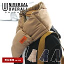 UNIVERSAL OVERALL ユニバーサルオーバーオール マフラー レディース 差し込み メンズ ブランド 防寒 あったか 暖か タフタ 中綿 秋 冬 暖...