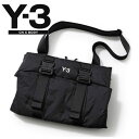 ワイスリー y-3 ショルダーバッグ 2way CN X BODY IR5775 ナイロン 春 夏 秋 冬 オールシーズン メンズ レディース ロゴ ユニセックス タウン カジュアル スポーツ ストリート 黒 ブラック コンバーチブル クロス ボディー ヨウジヤマモト Y-3 アディダス adidas