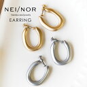 Nei/nor イヤリング お肌に優しい つけっぱなしok サージカルステンレス 316L ジェンダーレス ファッション アクセサリー 錆に強い 変色しにくい ...
