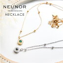 Nei/nor ネックレス 首飾り お肌に優しい つけっぱなしok サージカルステンレス 316L ジェンダーレス ファッション アクセサリー 錆に強い 変色し...