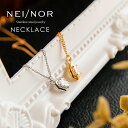 Nei/nor ネックレス 首飾り お肌に優しい つけっぱなしok サージカルステンレス 316L ジェンダーレス ファッション アクセサリー 錆に強い 変色しにくい スキンジュエリー 贈り物 プレゼント ゴールド シルバー ネイナー NnNE-0120