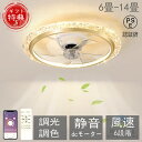 シーリングファンライト dcモーター シーリングファン 6畳 おしゃれ ファンライト 照明 LED DCモーター 調光 調色 天井照明 薄型 電球色 逆回転 照...