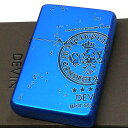 オイルライター DEVIN フリント式 ロゴ デヴィン マットブルー ゴールドインサイドユニット 艶消し 青 日本製 金タンク おしゃれ かっこいい メンズ プ...