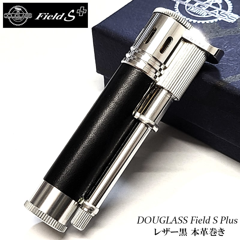 オイルライター 日本製 ダグラス フィールド S プラス 本革 生活防水仕様 ブラック レザー おしゃれ 黒 アウトドア かっこいい メンズ プレゼント ギフト