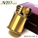 オイルライター ダグラス NEO タイプ4 ミニ 日本製 ゴールド レトロ DOUGLASS ネオ フリント 東京パイプ ワンタッチ開閉 メンズ 極小 かっこい...
