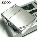 【ポイント5倍】ZIPPO ライター ジッポ 1935 復刻レプリカ シルバー 燻し 3面アラベスク ダイアゴナルライン 3バレル 動画有り かっこいい 唐草 彫刻 アンティーク 角型 ギフト メンズ