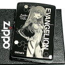 ZIPPO エヴァンゲリオン アスカ ジッポ ライター 限定 シリアル入り ブラックチタンコート 新劇場版 かっこいい 黒 レーザー彫刻 メンズ レディース アニメ ギフト プレゼント 動画有り