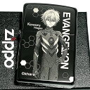 チタン・Zippo ZIPPO エヴァンゲリオン 渚カヲル ジッポ ライター 限定 シリアル入り ブラックチタンコート カオル 新劇場版 かっこいい 黒 レーザー彫刻 アニメ メンズ レディース ギフト プレゼント 動画あり