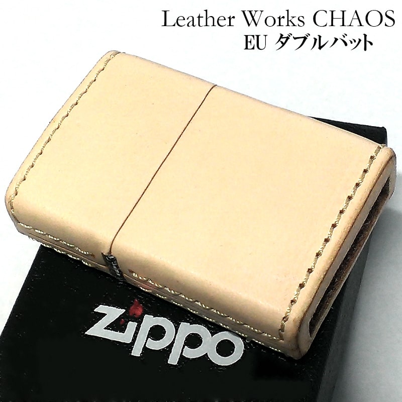 【ポイント10倍】ZIPPO ライター 革巻