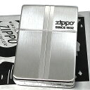 ZIPPO 1935 復刻レプリカ ダブルライン シルバー おしゃれ ジッポライター ロゴデザイン 銀 かっこいい 両面加工 シンプル 角型 メンズ プレゼント ギフト