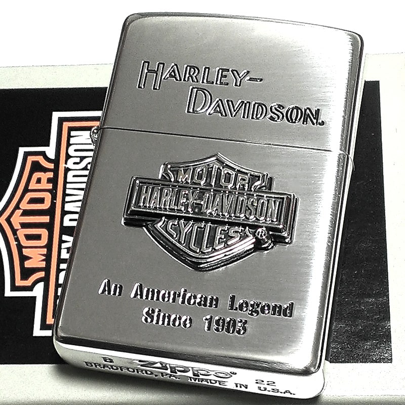 限定モデル zippo ZIPPO ハーレー ダビッドソン ジッポライター シルバー エスメタル HARLEY-DAVIDSON 日本国内限定モデル ギフト 動画有り かっこいい メンズ