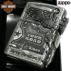 【ポイント10倍】ZIPPO ハーレー ダビッドソン ジッポ アンティークシルバー ライター 銀古美 3面大型メタル イーグル HARLEY-DAVIDSON 日本国内限定モデル 動画有り かっこいい ギフト