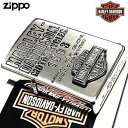 【ポイント10倍】ZIPPO ライター ハーレーダビッドソン ジッポ アンティークシルバー 彫刻 かっこいい 日本限定モデル メタル おしゃれ メンズ 渋い ギフト プレゼント 動画あり