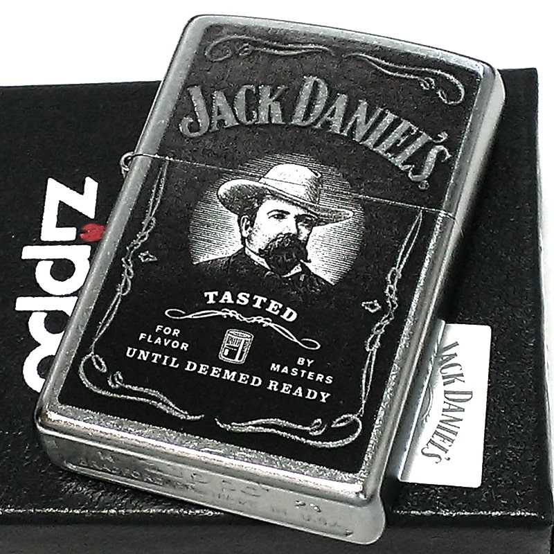 ジャックダニエルズジッポ 【10％OFF！スーパーSALE対象】ジッポ JACK DANIEL'S ZIPPO ライター シルバー かっこいい ジャックダニエル ロゴ アメリカテネシー州 お酒 テネシーウイスキー おしゃれ 渋い メンズ レディース 父の日 ギフト プレゼント