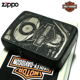 ジッポ 1941 レプリカ ハーレー ダビッドソン ZIPPO ライター ブラック クラックル仕上げ ロゴデザイン かっこいい おしゃれ メンズ プレゼント ギフト