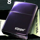チタン・Zippo ZIPPO ライター ジッポ アビスパープル おしゃれ 紫 チタン加工 シンプル 高級感 美しい ロゴ かっこいい メンズ レディース プレゼント ギフト