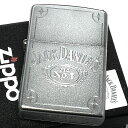 ジャックダニエルズジッポ ジッポ ライター ジャックダニエル ZIPPO シルバー お酒 Jack Daniel's サテンクローム仕上げ ウイスキー かっこいい ギフト 渋い プレゼント メンズ おしゃれ