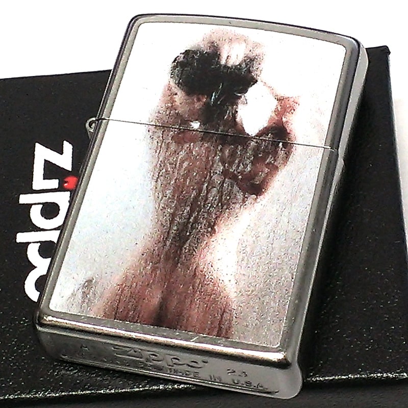 セクシーＺｉｐｐｏ ZIPPO ライター Shower scene セクシー レディ 女性 シャワーシーン ジッポ シルバー 美しい メンズ おしゃれ レディース プレゼント ギフト アメリカン 個性的 かわいい