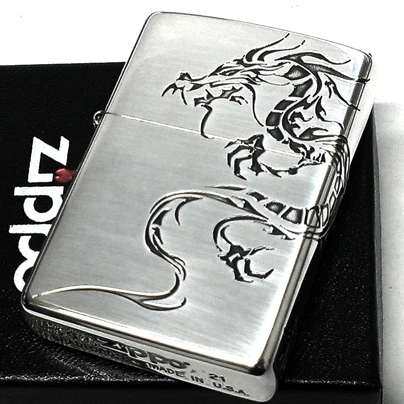 【ポイント5倍】ZIPPO ライター ドラ