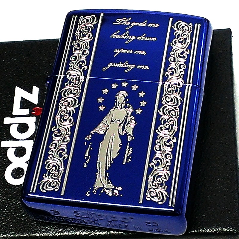 ZIPPO ライター マリア ジッポ ブルー