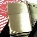 ZIPPO ライター 1937レプリカ フラットトップ ゴールド ダイアゴナルライン ブラスサテーナ ジッポ シンプル かっこいい 金タンク おしゃれ メンズ プレゼント ギフト