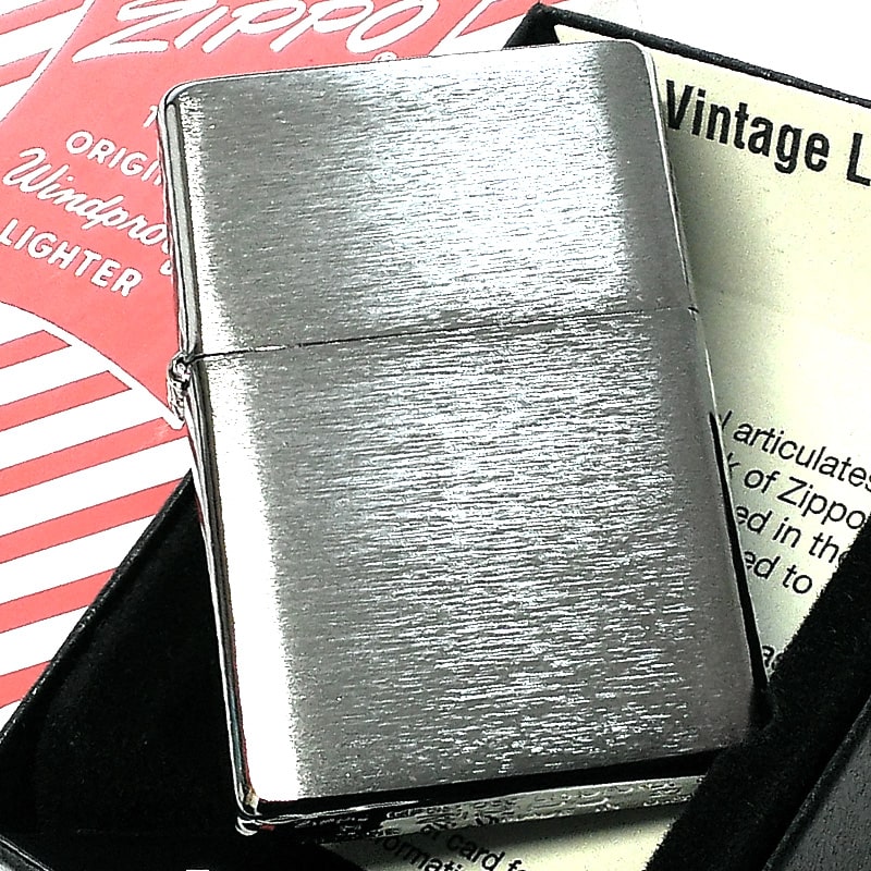 楽天Zippoタバコケース 喫煙具のハヤミZIPPO ライター 1937レプリカ フラットトップ シンプル ジッポ シルバーサテン 無地 銀 かっこいい おしゃれ メンズ プレゼント ギフト