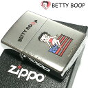 セクシーＺｉｐｐｏ ZIPPO ライター Betty Boop 可愛い 90周年 フラッグ ベティ・ブープ ジッポー キャラクター アニメ ベティちゃん キュート かわいい レディース メンズ 女性 ギフト プレゼント 動画有り