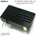 SAROME ガスライター ダイアモンドヘッド ブラックチタンコーティング 訳あり特価 ターボ EXCEL サロメ スパイラルサーキュラーフレイム おしゃれ 両面加工 彫刻 SRM 廃盤品 絶版 アウトドア キャンプ かっこいい メンズ 屋外