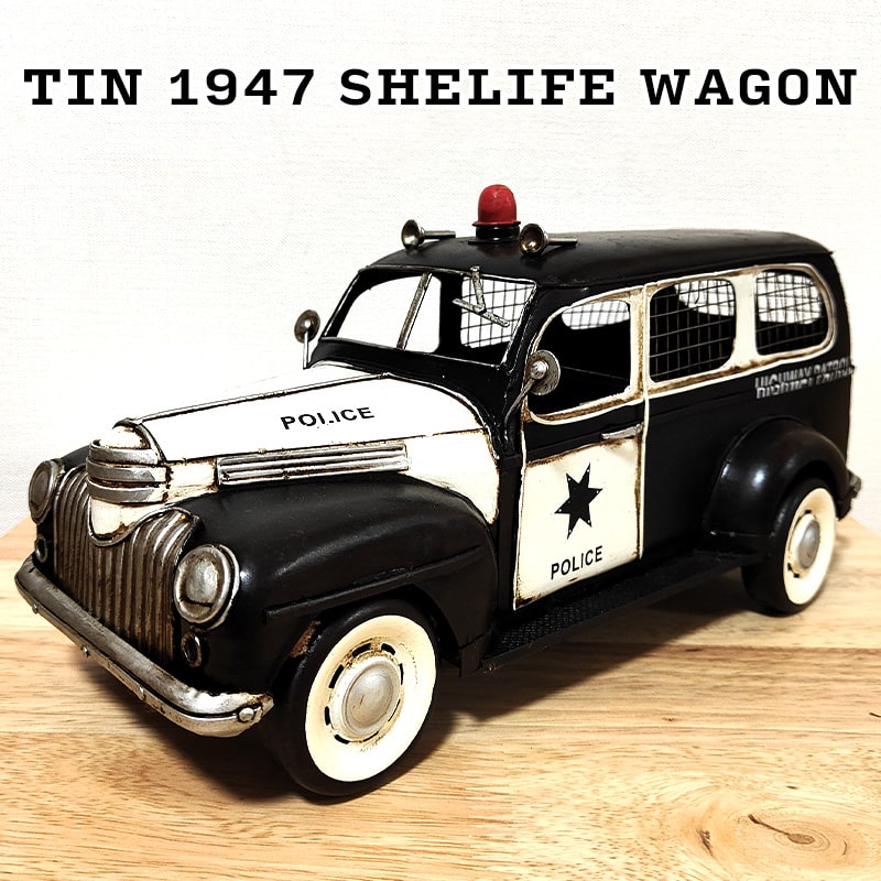 20OFFѡSALEоݡۥӥơ TIN 1947 SHELIFF WAGON ݥꥹ  ꥫ ٻ ä POLICE ơ ȥ  ֥  ƥ ʪ ƥꥢ ե С Ź