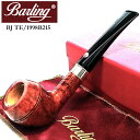 パイプ バーリング Barling ベンジャミン BJ TE 1817 9mmフィルター スターリングシルバー スムース仕上げ 喫煙具 天然木 純銀 タバコ かっこいい 本体 ライオン メンズ 高級 ブラウン おしゃれ ギフト プレゼント